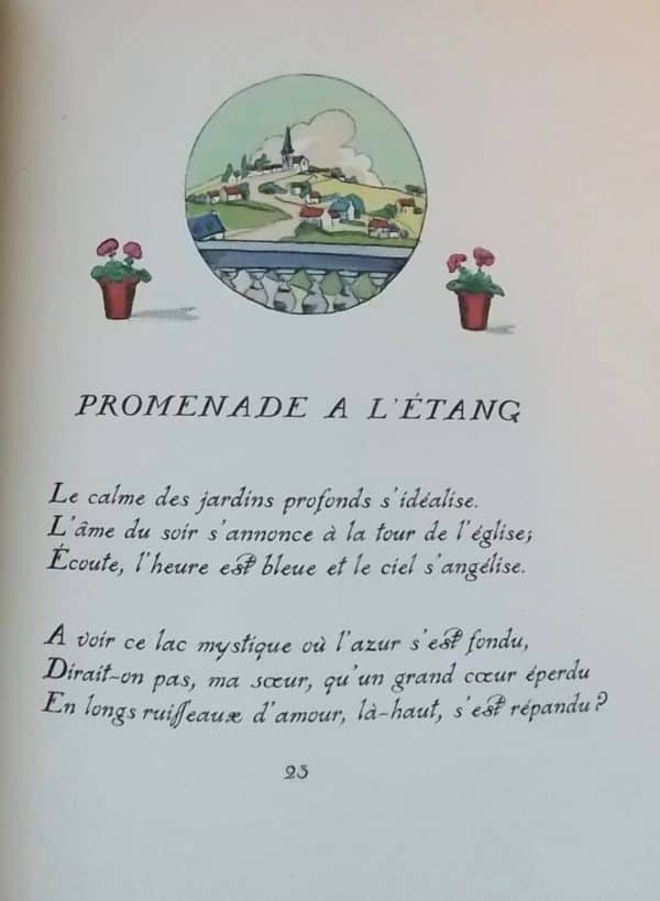 SAMAIN (Albert) Au jardin de l'Infante, augmenté de Plusieurs poèmes. Paris, René Kieffer, 1928. – Image 3