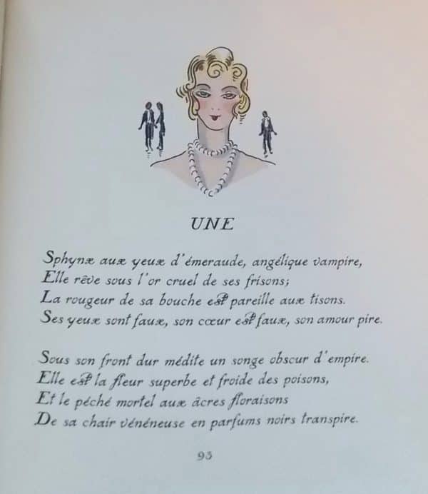 SAMAIN (Albert) Au jardin de l'Infante, augmenté de Plusieurs poèmes. Paris, René Kieffer, 1928. – Image 4