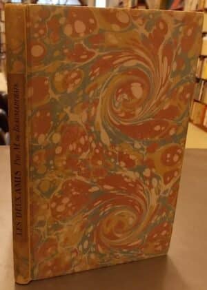 BEAUMARCHAIS (Pierre Augustin Caron de) Les deux amis, ou le négociant de Lyon. Drame en cinq actes en prose Paris, Veuve Duchesne et Merlin, 1770.