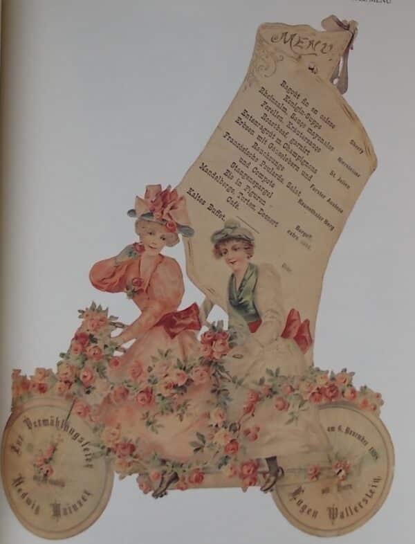 SCHLUP (Michel)  et al. Menus propos gastronomiques et littéraires des Lumières à la Belle Epoque. (A bouche que veux-tu). Neuchâtel, BPU (coll. Patrimoine de la Bibliothèque Publique et Universitaire n° 6), 2004. – Image 4