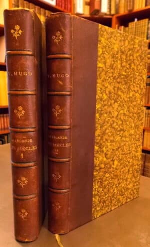 HUGO (Victor) La Légende des siècles. Première série: Les petites épopées. Bruxelles, Editions Hetzel - Meline, Cans et Cie, 1859.