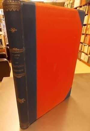 LEUBA (Fritz) Les champignons comestibles et les espèces vénéneuses avec lesquelles ils pourraient être confondus. Neuchâtel, Delachaux & Niestlé, s.d. [1906].