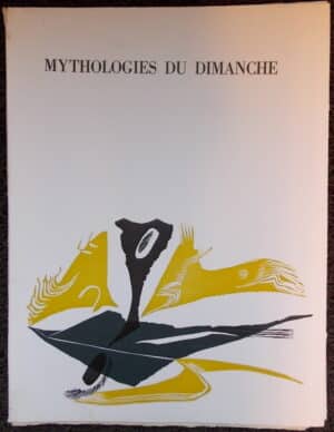PUEL (Gaston) & STARITSKY (Anna) Mythologies du dimanche. Veilhes, chez l'auteur (coll. "Le Bouquet"), 1965.