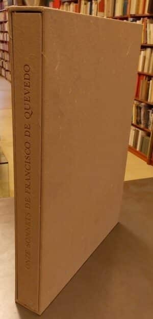 PELAYO (Orlando) - QUEVEDO (Francisco de) Once sonetos - Onze sonnets. Neuchâtel, Ides et Calendes, 1971.