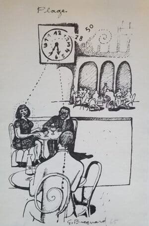 [BREGNARD (Gérard)] - WEBER-PERRET (Myrian) Explorations. Illustrations de Gérard Bregnard. Genève et Moutier, Editions Romandes, 1965.