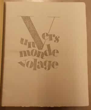 [GROMAIRE (Marcel)] - HERTZ (Henri) Vers un monde volage. Paris, Marcel Seheur, 1926.