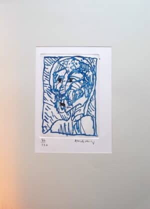 ALECHINSKY (Pierre) Ancêtre. [Neuchâtel, Attinger, 1981]