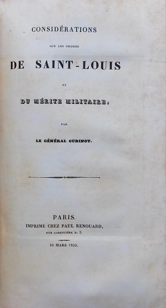 OUDINOT (Nicolas Charles, Général) de l'Italie et de ses forces militaires. Paris, Anselin - Levrault, 1835. – Image 6