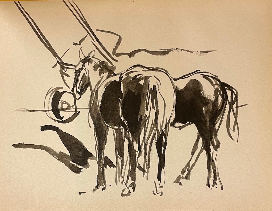 MONNIER (Philippe) La foire de Chaindon. Moutier, A l'Enseigne du Moustier, 1947. – Image 4