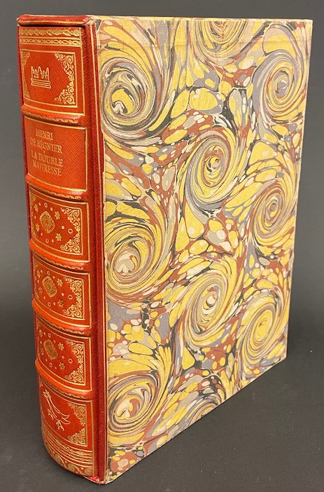 REGNIER (Henri de) La double maîtresse. Paris, L. Carteret, 1939.