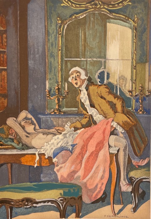 REGNIER (Henri de) La double maîtresse. Paris, L. Carteret, 1939. – Image 3