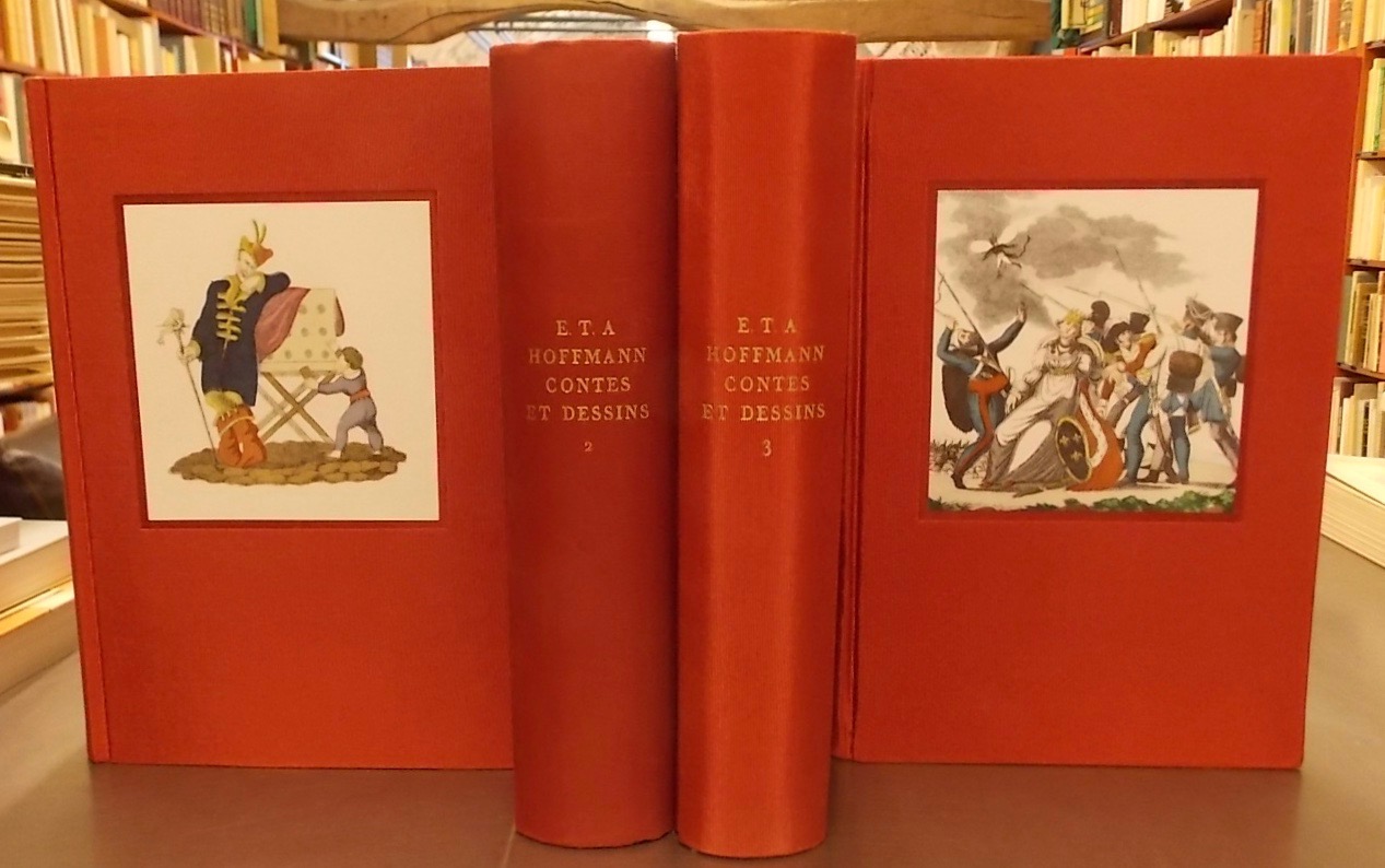 HOFFMANN (E. T. A.) Contes et dessins I - IV. Paris, Club des Libraires de France, 1956-1957.