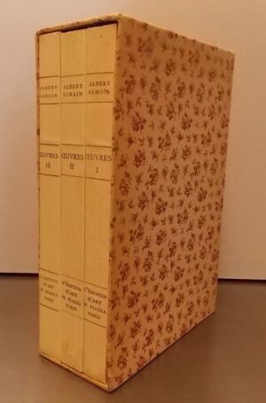 [BECAT] - SAMAIN (Albert) Oeuvres. Paris, Edition d'art H. Piazza, 1949-1950.