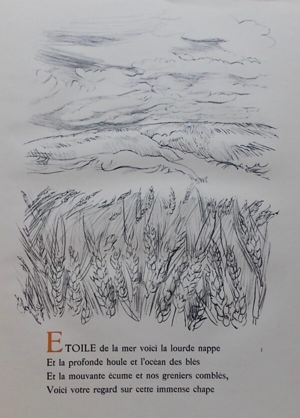PEGUY (Charles) Présentation de la Beauce à Notre-Dame de Chartres. Paris, Gallimard - NRF, 1946. – Image 3