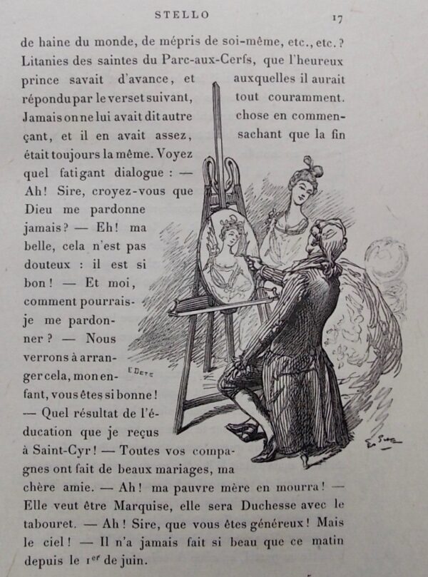 VIGNY (Alfred de) Stello. Paris, Société Artistique du Livre Illustré, 1901. – Image 3