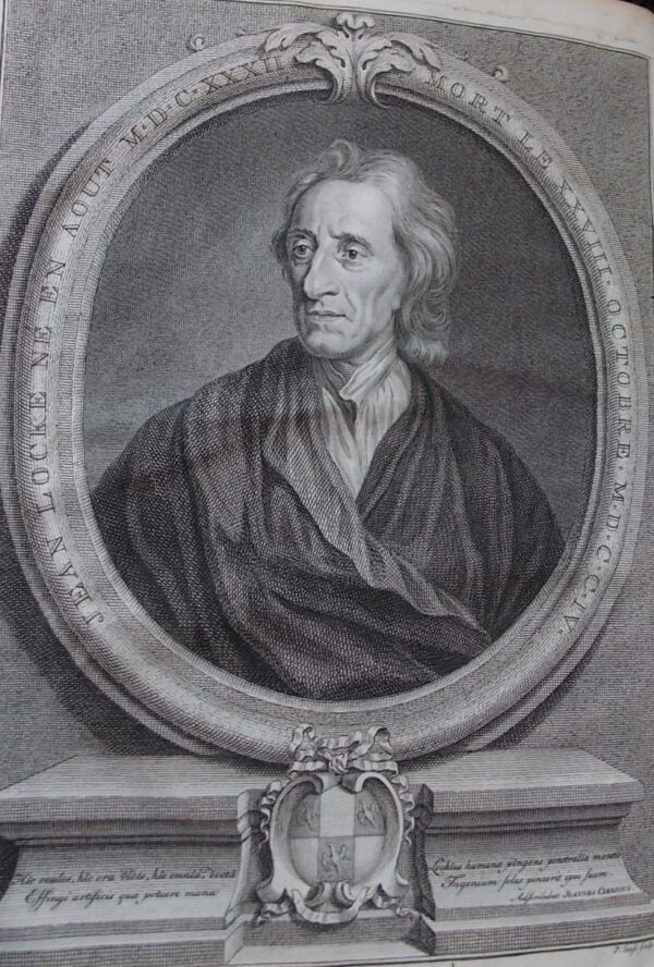 LOCKE (John) Essai philosophique concernant l'entendement humain. A Amsterdam et à Leipzig, chez J. Schreuder & Pierre Mortier le Jeune, 1755. – Image 3