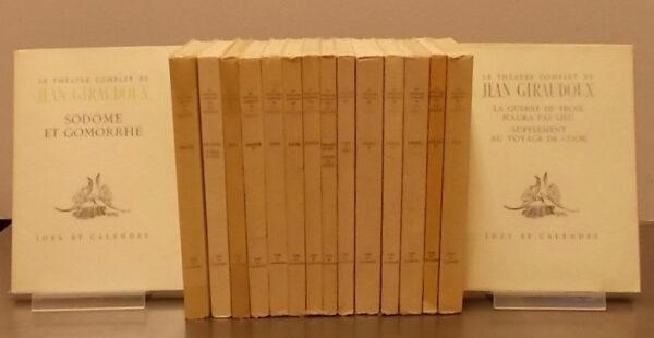 GIRAUDOUX (Jean) Théâtre complet. Neuchâtel, Ides et Calendes, 1945-1953.