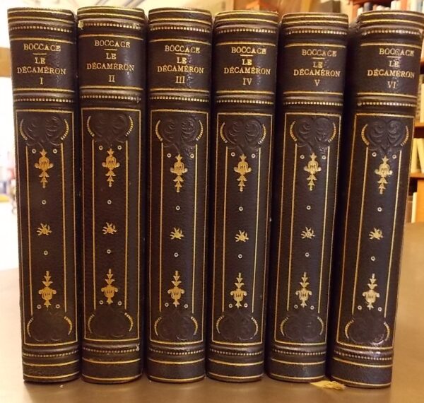 BOCCACE Le Décameron. Paris, Isidore Liseux, 1879.