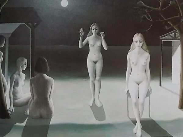 [DELVAUX] - Catalogue d'exposition Paul Delvaux. Martigny, Fondation Pierre Gianadda, 1987. – Image 3