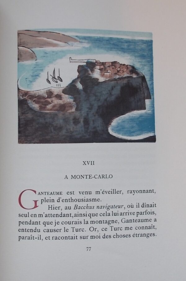 [SIMEON] - ARENE (Paul) La chèvre d'or. Paris, Editions d'Art Manuel Bruker, 1930. – Image 3