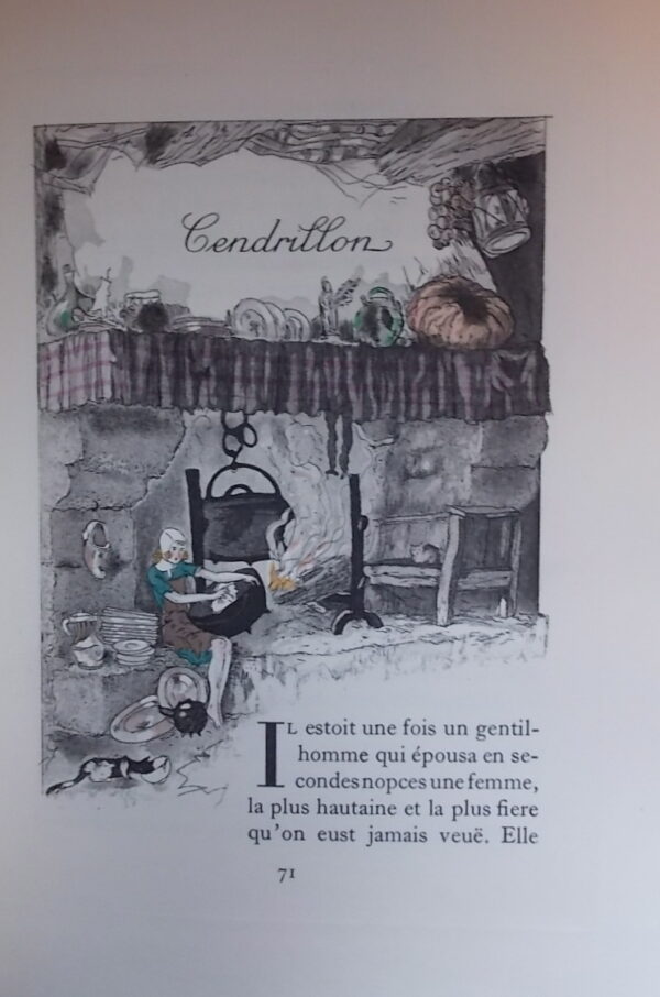 PERRAULT (Charles) Contes. Paris, H. Piazza, 1930. – Image 4