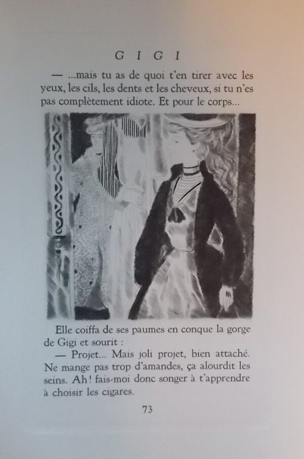 COLETTE Gigi. Paris, Les Heures Claires, 1950. – Image 5