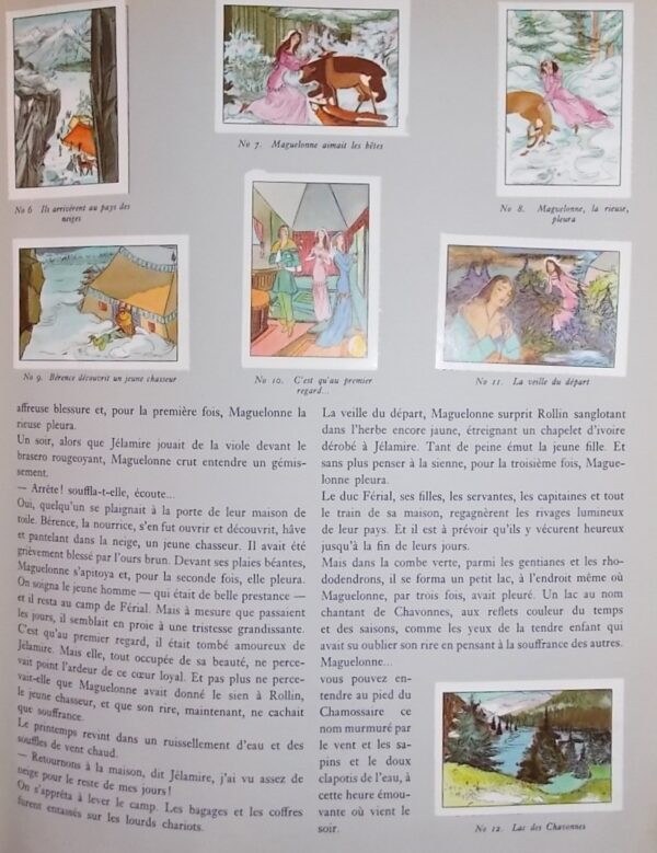 COLLECTIF Belles légendes suisses - Volume 2. Vevey, Chocolats Nestlé, Peter, Cailler, Kohler, 1955. – Image 3