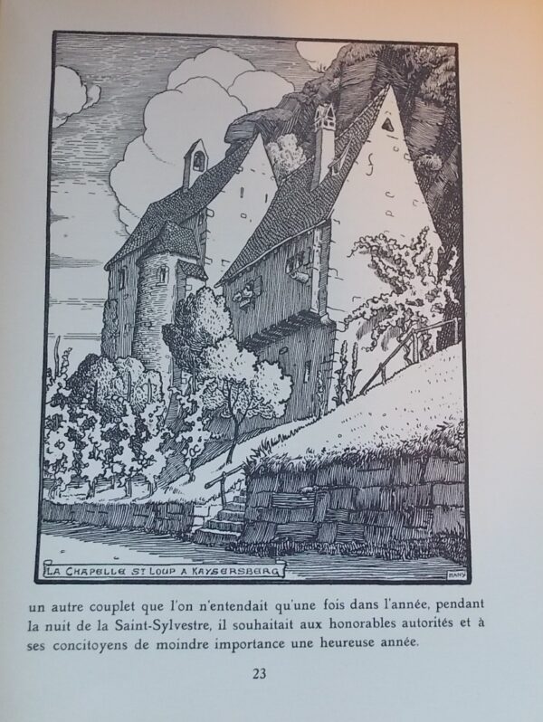 HANSI (Jean-Jacques Waltz, dit) Les Clochers dans les Vignes. Paris, H. Floury Editeur, 1929. – Image 4