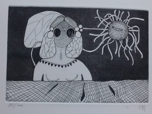 RICHARD (Hugues) [Hughes] A la dame des lundis. Sans lieu, Editions Commune Mesure, 1975. – Image 3