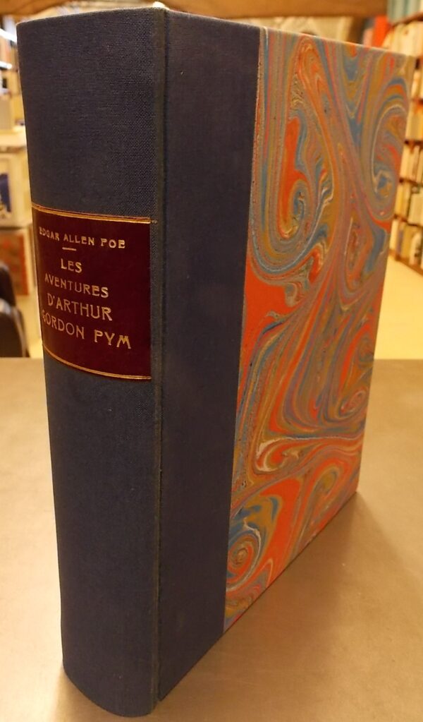 POE (Edgar Allan) Les Aventures d'Arthur Gordon Pym de Nantucket. Paris, Editions de La Banderole, 1921.