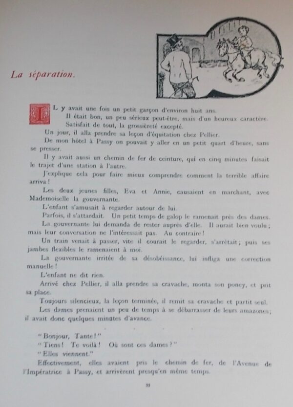 DROZ FAVARGER (Clémentine) Souvenirs d'une vieille maîtresse d'école. London, Sanders Phillips & CO, 1905. – Image 4