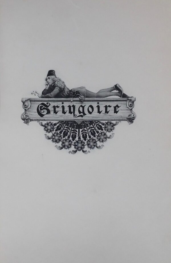 BANVILLE (Théodore de) Gringoire. Comédie en un acte, en prose. Paris, Librairie L. Conquet - L. Carteret et Cie, 1899. – Image 3