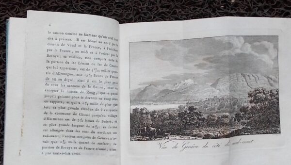 PICOT (Jean) Essai statistique sur le canton de Genève. Zurich, Orell Fussli, 1817. – Image 3