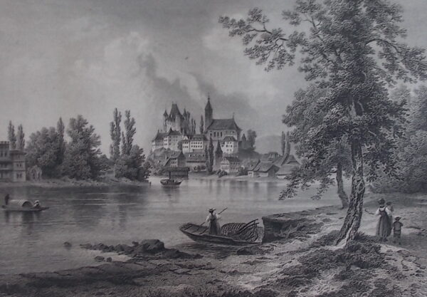 RUNGE (Heinrich) La Suisse. Collection de vues pittoresques avec texte historique-topographique. Darmstadt, Gustave George Langé, 1864-1866. – Image 6