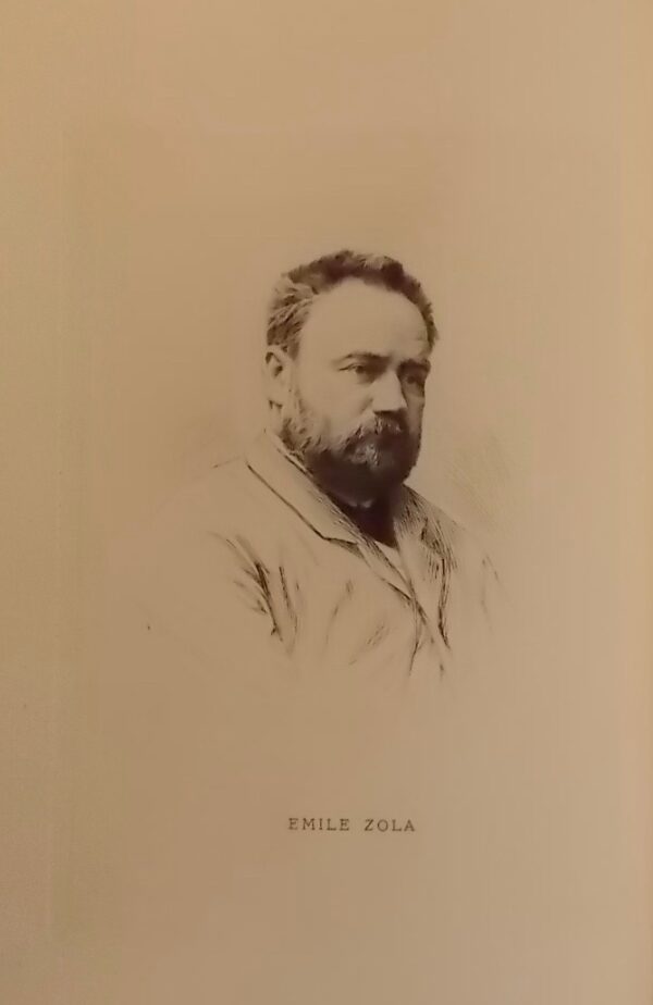 ZOLA (Emile) Une page d'amour, précédée d'une Lettre-préface. Paris, Jouaust - Librairie des Bibliophiles, 1884. – Image 3