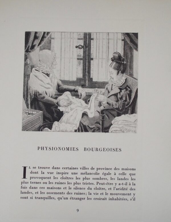 [BERTY (Maurice)] - BALZAC (Honoré de) Eugénie Grandet. Scènes de la vie de province. A Paris, chez l'artiste, 1941. – Image 3