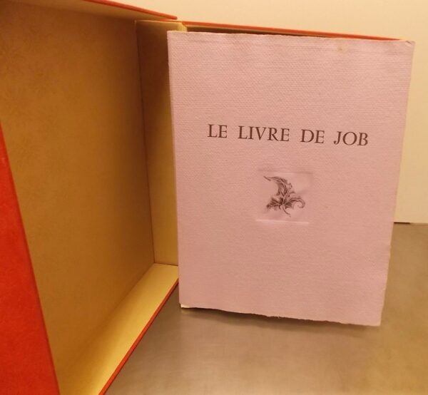 [DAUTRY (Marc) ill.] Le Livre de Job. Nice, Joseph Prado à l'enseigne du SEFER, 1961. – Image 2