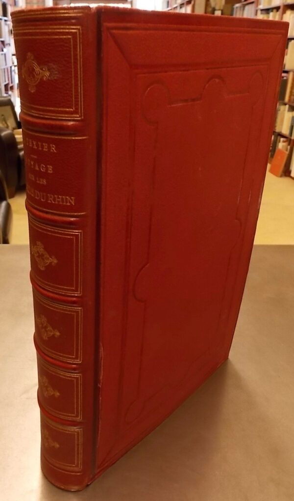 TEXIER (Edmond) Voyage pittoresque sur les bords du Rhin. Paris, Morizot, [1858].