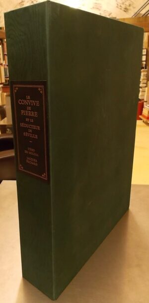 TIRSO DE MOLINA Le séducteur de Séville et le convive de pierre. Montceau-les-Mines, Librairie Ana Voizard, sans date