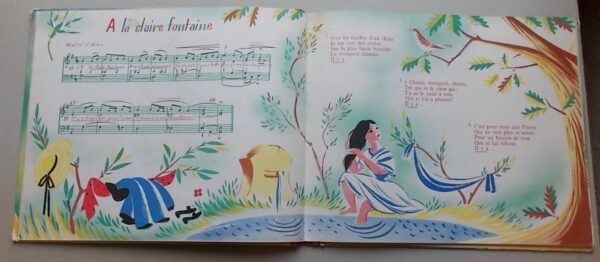 CANTELOUBE (J.) & IVANOWSKY (Elisabeth) Il était un petit homme. Chansons. Tours, Maison Mame, 1952. – Image 4
