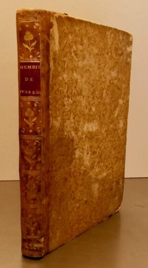 [ROUSSEAU] - [WARENS (Louise Eléonore de la Tour, baronne de)- DOPPET (François-Amédée)] Mémoires de Madame de Warens, suivis de ceux de Claude Anet. Publiés par un C.D.M.D.P. pour servir d'apologie aux Confessions de J.-J. Rousseau. Chambéry, sans nom, 1786.