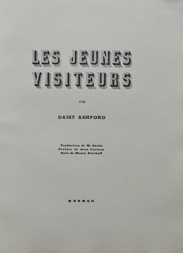 ASHFORD (Daisy) Les jeunes visiteurs. Lausanne, Mermod, 1927. – Image 2
