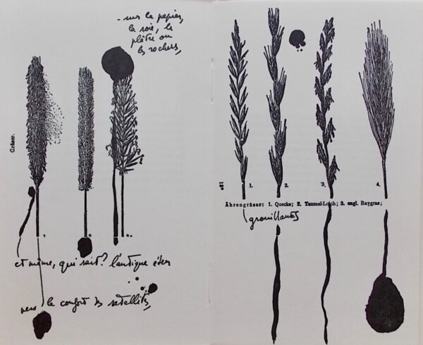 BUTOR (Michel) Le fil à quoi tient notre vie. Xonrupt-Longemer, AEncrages & Co, 1996. – Image 5