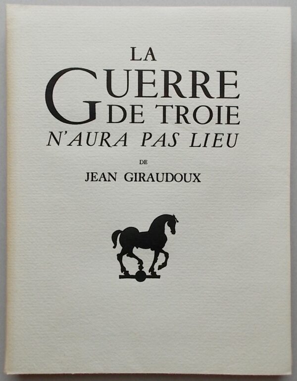 GIRAUDOUX (Jean) La guerre de Troie n'aura pas lieu. Paris, La Jeune Parque, 1946. – Image 2