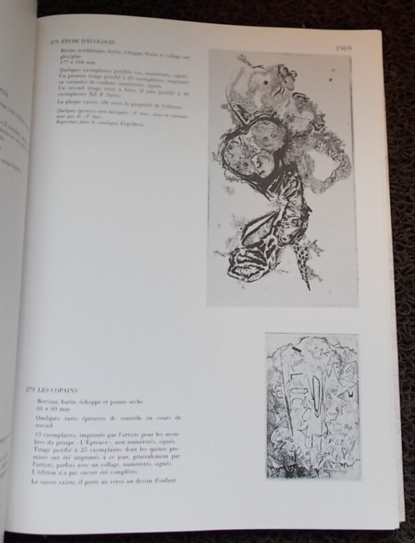[YERSIN] - SIMECEK (Françoise) Catalogue raisonné de l'oeuvre gravé et lithographié de A.-E. Yersin. Lausanne, Françoise Simecek  et la Fondation William Cuendet & Atelier de Saint-Prex, 1983. – Image 4