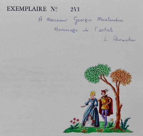 PERRAULT (Charles) - LEPRINCE DE BEAUMONT - D'AULNOY (Marie) Contes de Perrault & Contes du temps jadis. Nice, Editions le Chant des Sphères, 1968. – Image 3