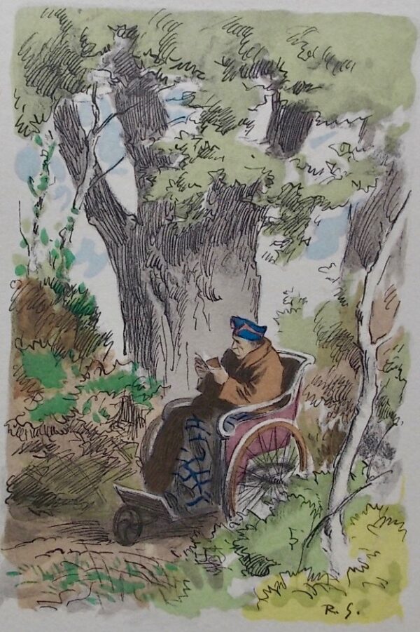 LA VARENDE (Jean de) Eaux vives. Paris, La Belle Edition, [1955]. – Image 4