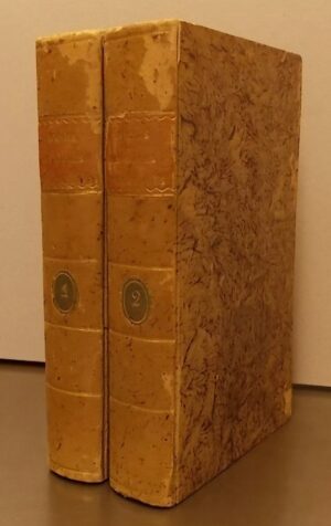 DESHOULIERES (Antoinette du Ligier de la Garde & Antoinette Thérèse) Poésies de Madame  et de Mademoiselle Deshoulières. Nouvelle édition augmentée de plusieurs ouvrages. Bruxelles, chez la Veuve Foppens, 1740.