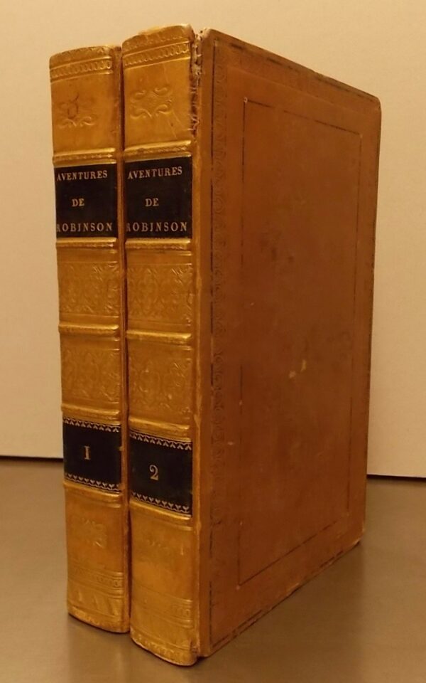 DE FOE (Daniel) Vie et aventures de Robinson Crusoé. Paris, Verdière, 1821.