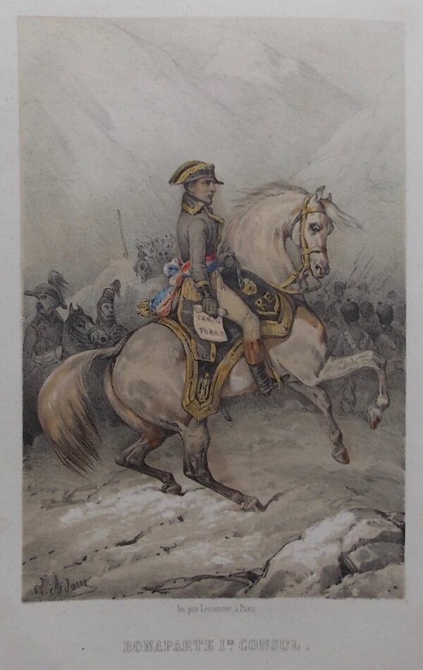 THIERS (Adolphe) Histoire du Consulat et de l'Empire. Genève, chez Razimbaud & Cie, [puis] Ch. Gruat, [1845]-1862. – Image 4